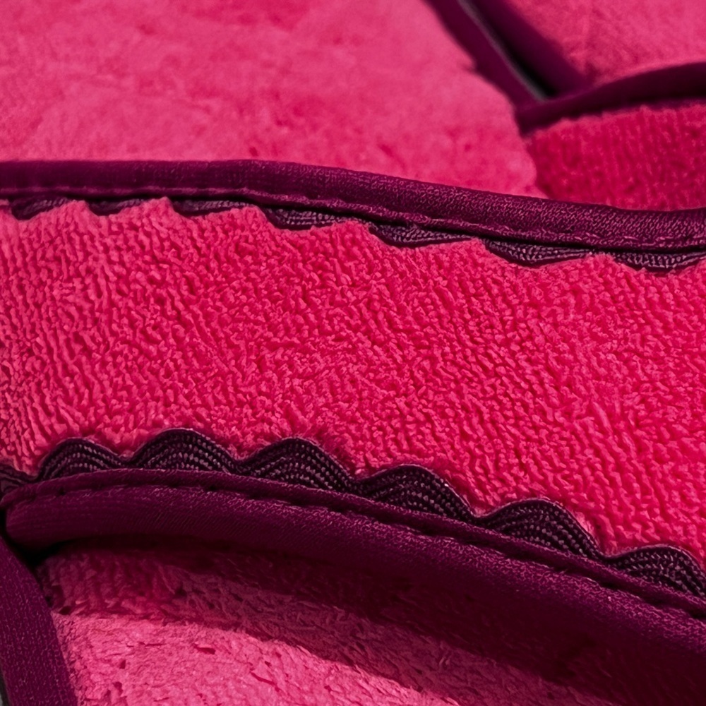 Dearfoams Pink Plush Slippers with Cushioned Footbed (NWOT) - Picture 5 of 6